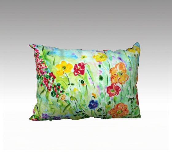 Pillow Case Spring Poppies